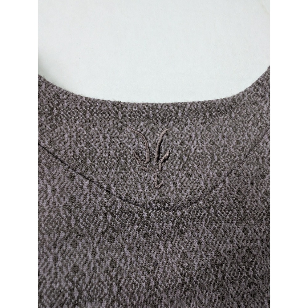 Ibex Merino Wool Womens Medium Purple Pattern Base Layer Long‎ Sleeve - Picture 9 of 9